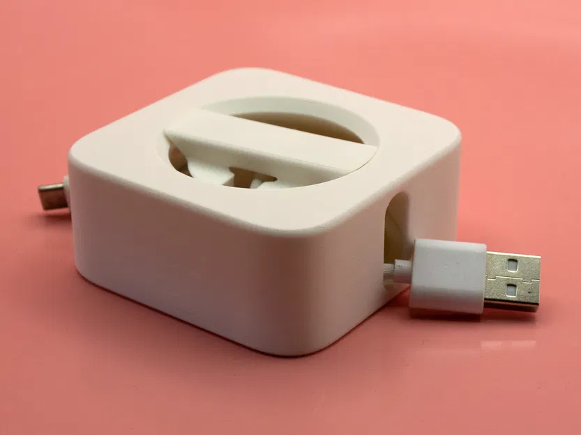 Cable Winder C by Pork3D.com – Dụng cụ quấn dây sạc tối giản - Image 2