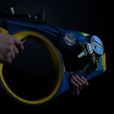 Prop Maliwan SMG Borderlands 4 (Sẵn sàng để in 3D)