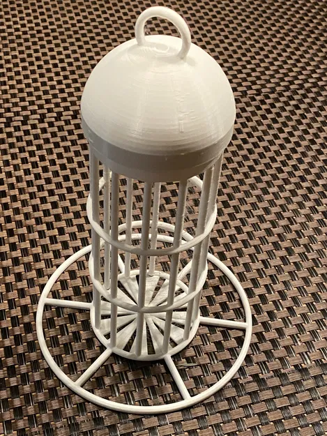 Giá treo bánh mỡ cho chim (Bird feed fat ball) – Vogelfutter-Meisenknödel-halter - Image 2