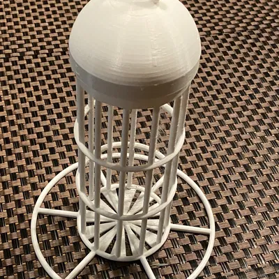 Giá treo bánh mỡ cho chim (Bird feed fat ball) – Vogelfutter-Meisenknödel-halter