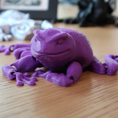Flexi Toad – Ếch dẻo Print-in-Place