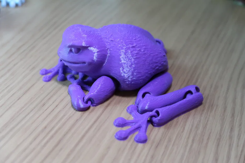 Flexi Toad – Ếch dẻo Print-in-Place - Image 2