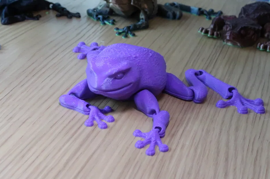 Flexi Toad – Ếch dẻo Print-in-Place - Image 3