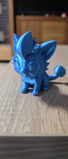 Pokemon Cat – Mô hình mèo phong cách chibi để in 3D - Image 1
