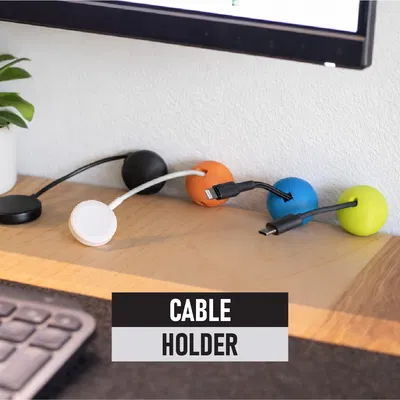 CableBall - Kẹp giữ cáp đơn giản cho bàn làm việc