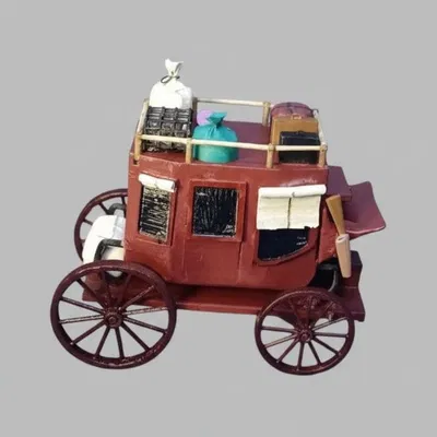 DILIGENCIA DEL SALVAJE OESTE AMERICANO – Xe ngựa miền Tây hoang dã