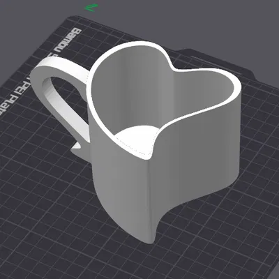 Ly uống nước hình trái tim