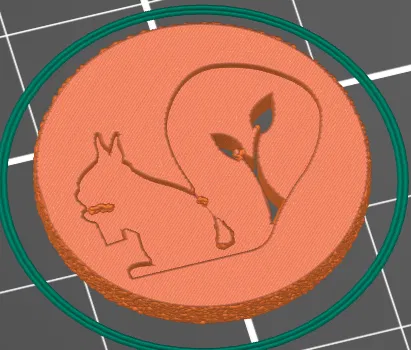 Einkaufschip 1€ Chip (chip 1€ cho xe đẩy mua sắm) - Image 1