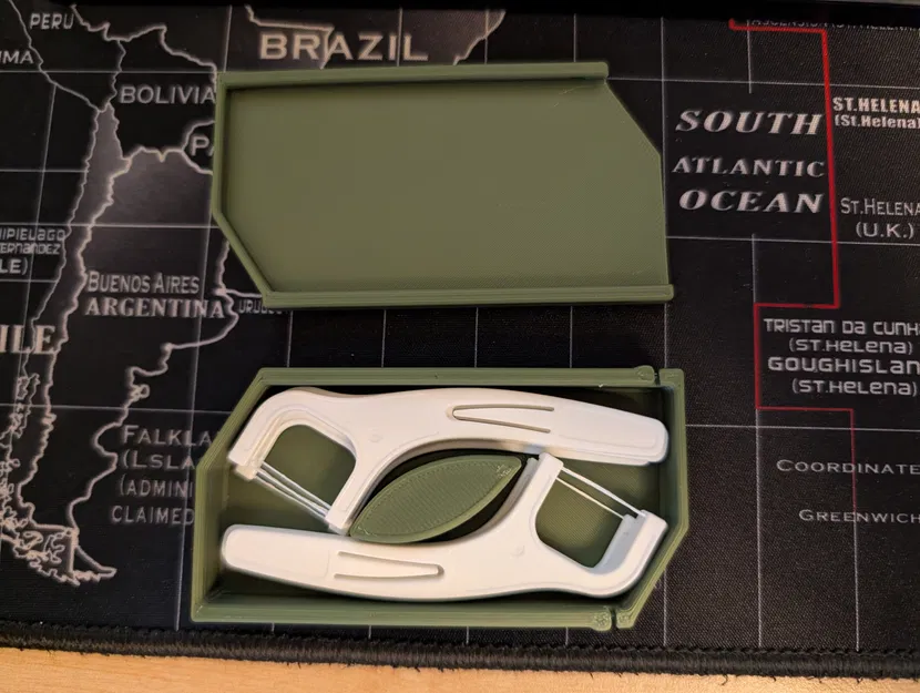 Hộp đựng floss picks du lịch (nắp trượt) - Image 2