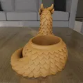 Mẫu 3D Fantasy Dragon Planter (container) – STL để in 3D - Thumbnail 2