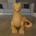 Mẫu 3D Fantasy Dragon Planter (container) – STL để in 3D - Thumbnail 5