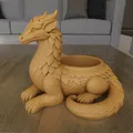 Mẫu 3D Fantasy Dragon Planter (container) – STL để in 3D - Thumbnail 7