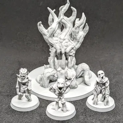 Tree blight encounter FDM supportless – Bộ Blight không cần supports