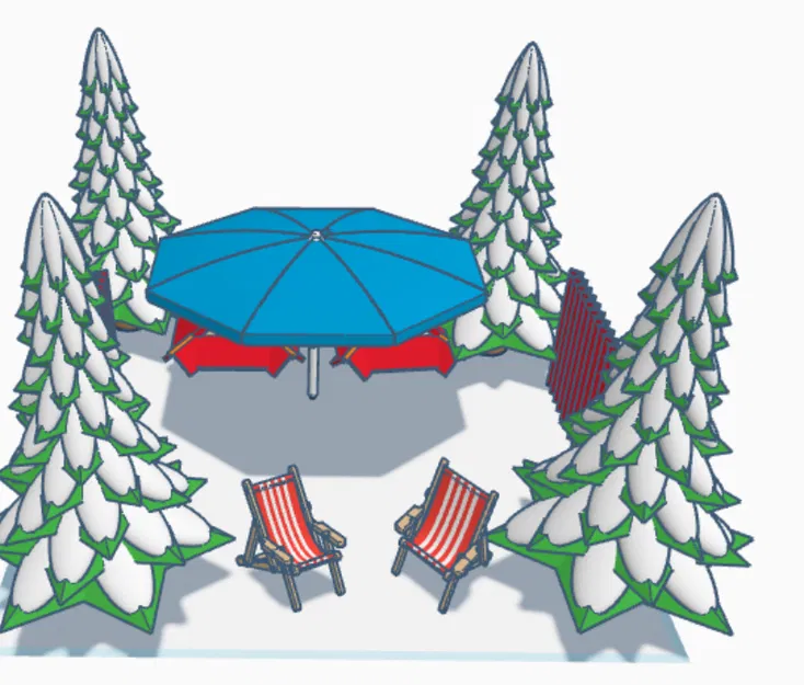 Cắm trại trong rừng (Camping in the Forest) - Image 1