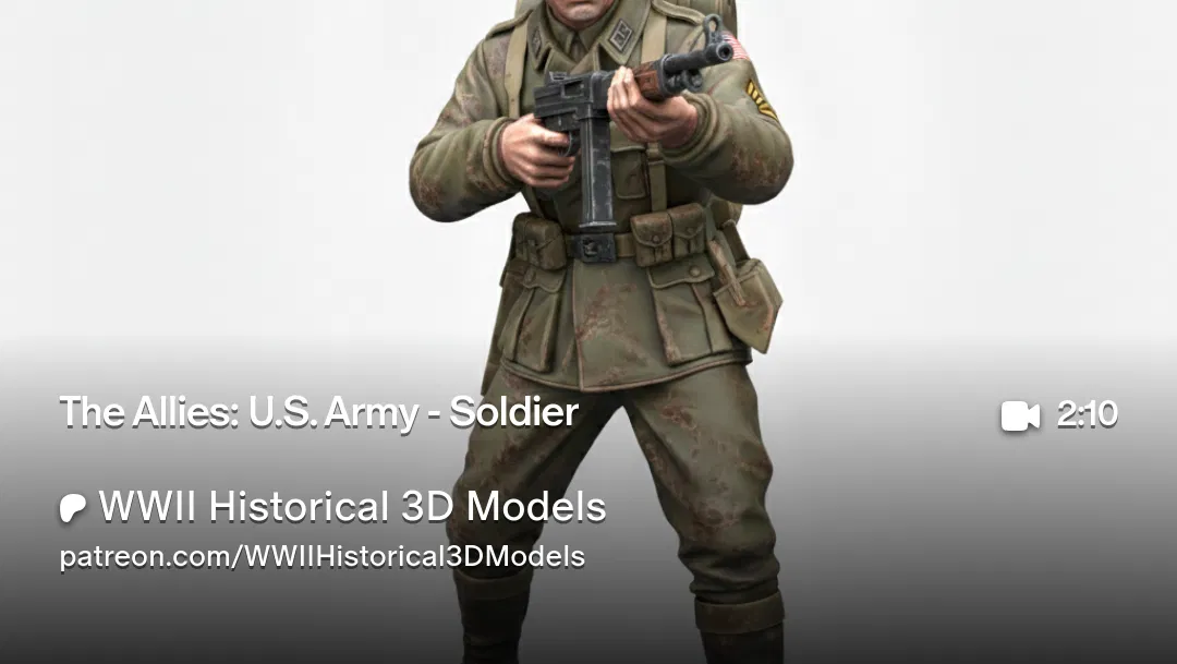 The Allies: Lính Lục quân Hoa Kỳ (U.S. Army Soldier) - Image 1