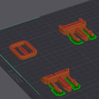 Khóa bấm 1in tương thích Mil/USMC cho balo & sling