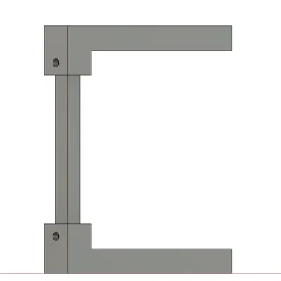 Tay nắm cửa (Door handle) thay thế – in nhanh, dùng được