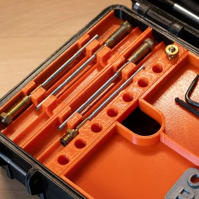 Prusa (Tools) Rugged Boxes: Insert nozzle Nextruder & V6