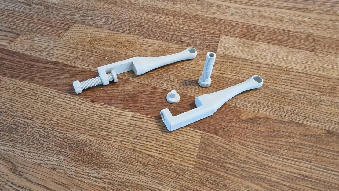 Kẹp Bàn Trục Nhả Len Di Động Siêu Nhẹ (Portable Lightweight Yarn Spindle Table Clamps) - Image 3