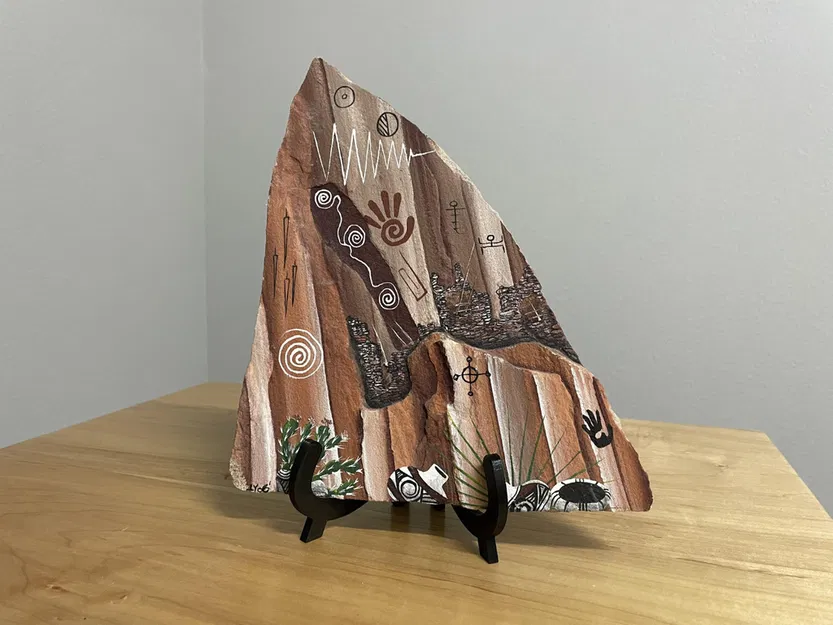 Giá đỡ hình & đĩa Print in Place (Picture Easel and Plate Stand) - Image 4