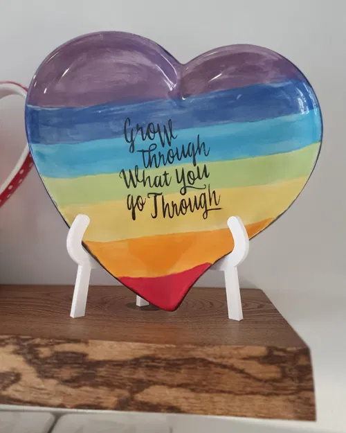 Giá Đỡ Tranh và Đĩa (Picture Easel & Plate Stand) với chân đỡ kéo dài - Image 1