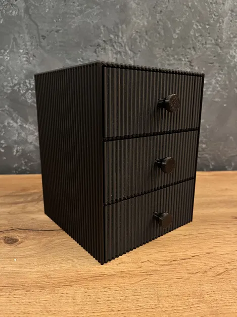 Hộp hiện đại có ngăn kéo (BOX WITH DRAWERS MODERN DESIGN) - Image 1