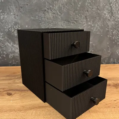 Hộp hiện đại có ngăn kéo (BOX WITH DRAWERS MODERN DESIGN)