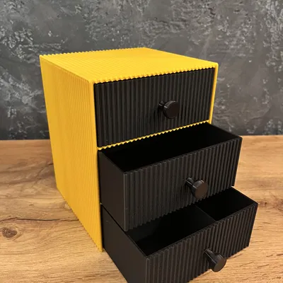 Hộp hiện đại có ngăn kéo (BOX WITH DRAWERS MODERN DESIGN)