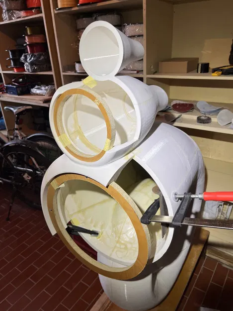 Loa Nautilus (B&W) – bản clone loa 3-way in 3D - Image 13