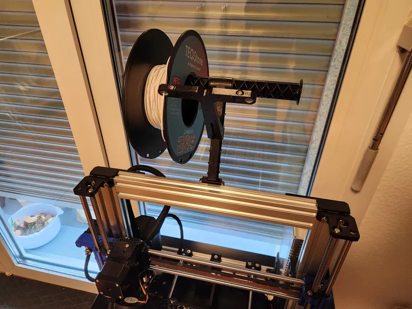Tấm gá lắp cho Prusa spool holder - Image 1