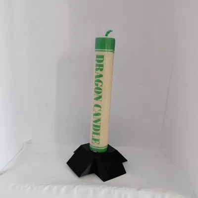 Chân nến tối giản – Thiết kế cho nến vuông 25×25 mm