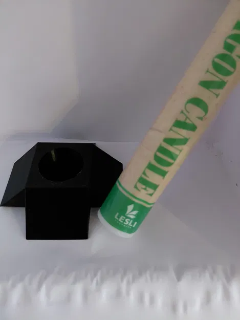 Chân nến tối giản – Thiết kế cho nến vuông 25×25 mm - Image 3