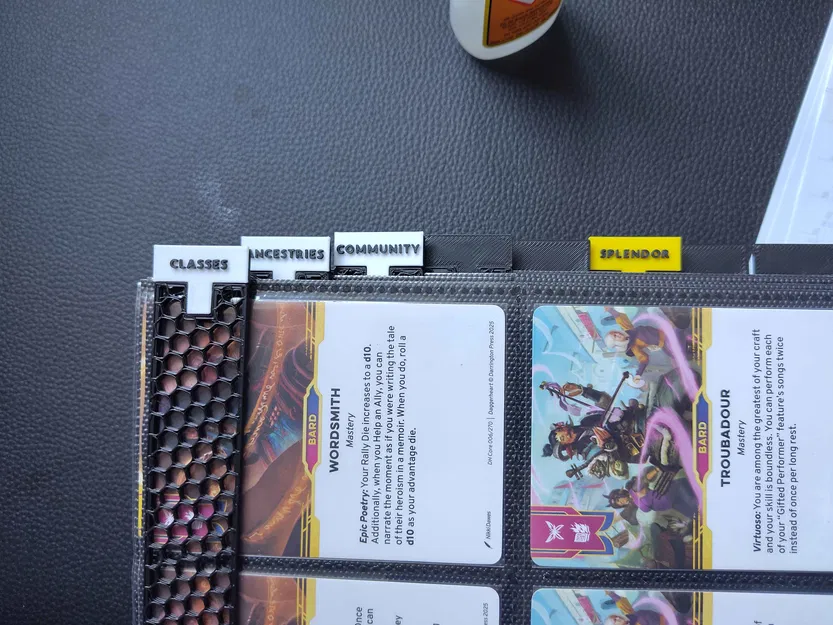 Divider bìa còng A4 kèm Nameplate tuỳ chỉnh P2S – 4 cái/1 plate - Image 4