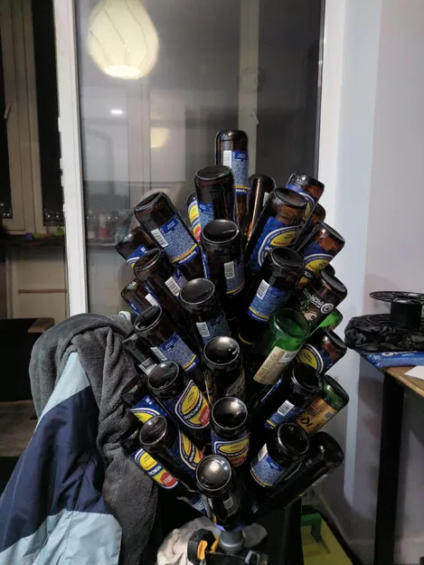 Giá úp chai bia (beer bottle dryer) - Image 2