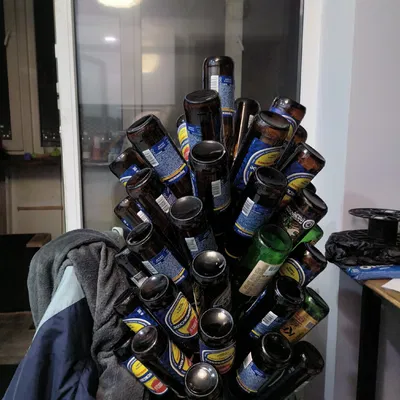 Giá úp chai bia (beer bottle dryer)