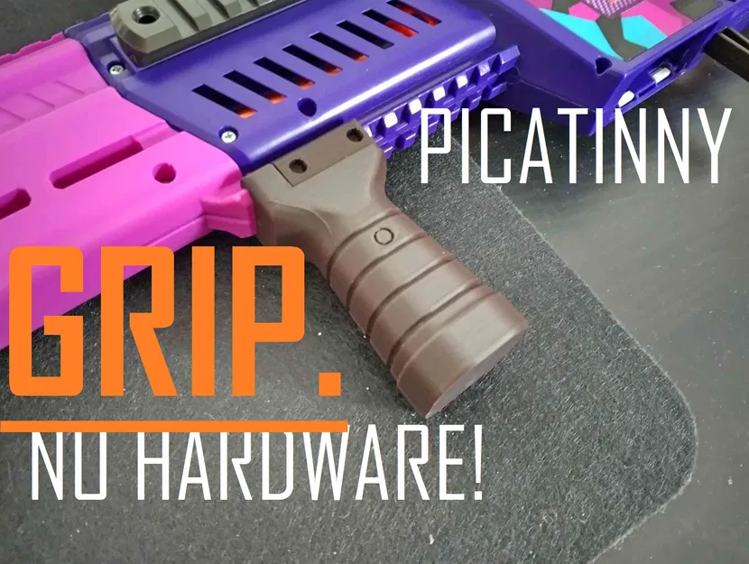 Tay Cầm Picatinny Không Cần Hardware (Hardware Free Picatinny Grip) - Image 1