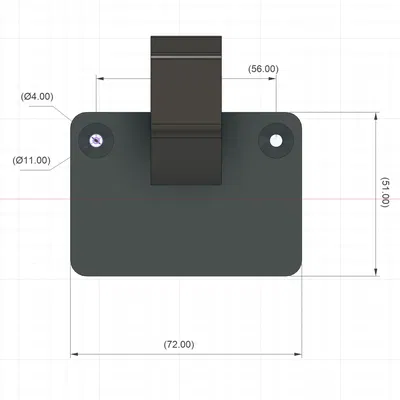 Giá treo tường cho LEGO Technic Ford GT 42154