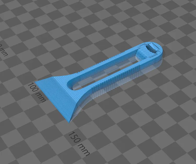 Dụng cụ cạo có lỗ để luồn dây đeo - Image 1