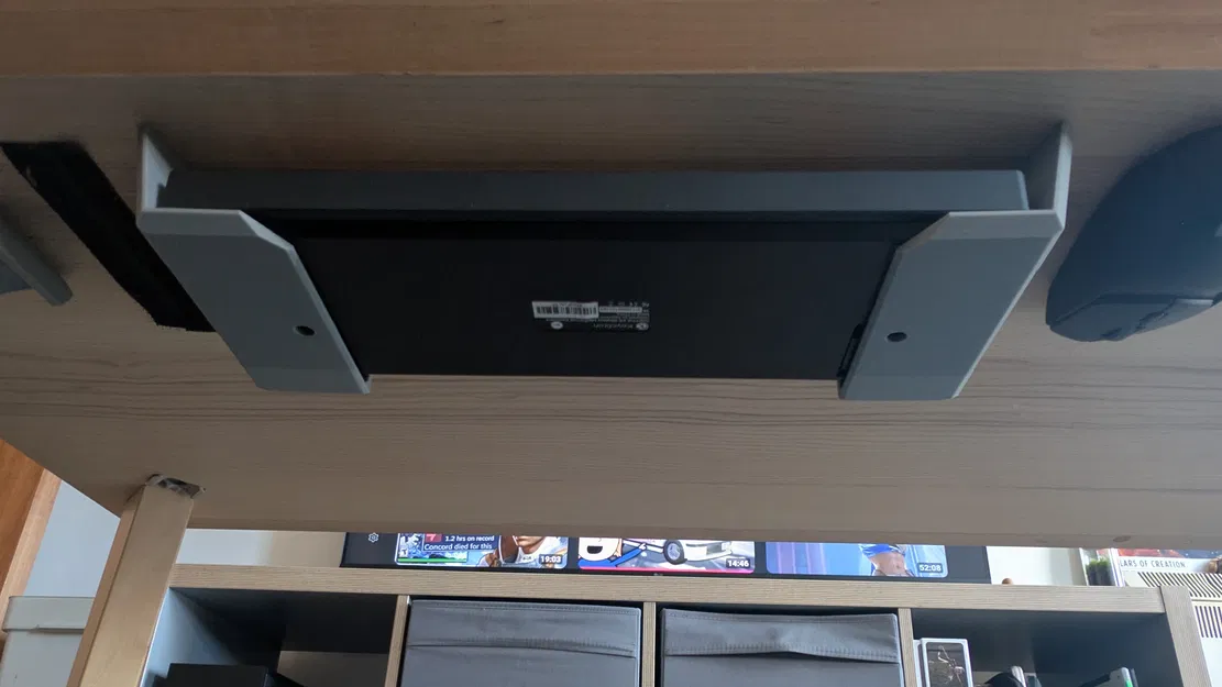 Giá treo Keychron K6 dưới gầm bàn (under desk mount) - Image 2