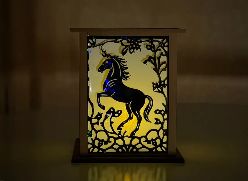 Đèn lồng / đèn ngựa (Horse latern / lamp) - Image 2