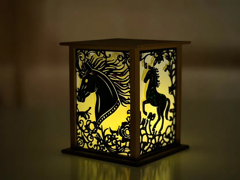 Đèn lồng / đèn ngựa (Horse latern / lamp) - Image 3