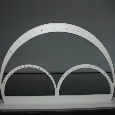 Bộ bông tai hình tim kèm stand (Set of Heart earrings with stand)