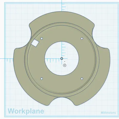 Nắp che gương chính cho 150PDS gắn quạt Noctua NF-A8 FLX