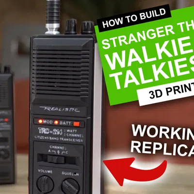 Cách làm bộ đàm Stranger Things hoạt động được (How To)