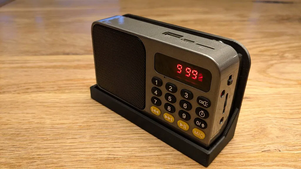 Skadis Radio Halter – Giá Đỡ Radio cho IKEA Skadis - Image 1