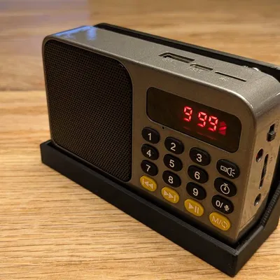 Skadis Radio Halter – Giá Đỡ Radio cho IKEA Skadis