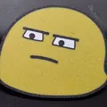 Lót ly Blob-Glare-Emoji (Blob-Glare-Emoji Coaster) - Thumbnail 1