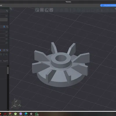Motor spindle 18000rpm làm mát gió tốc độ cao – ventilator 9.5x....