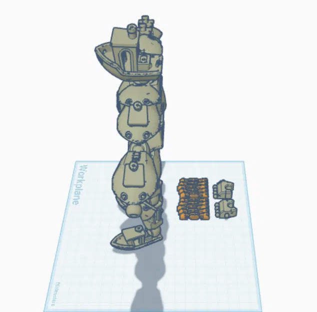 MECHA BENCHY - Mech Benchy tạo từ Benchy và khớp - Image 2