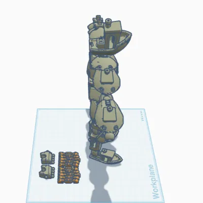 MECHA BENCHY - Mech Benchy tạo từ Benchy và khớp